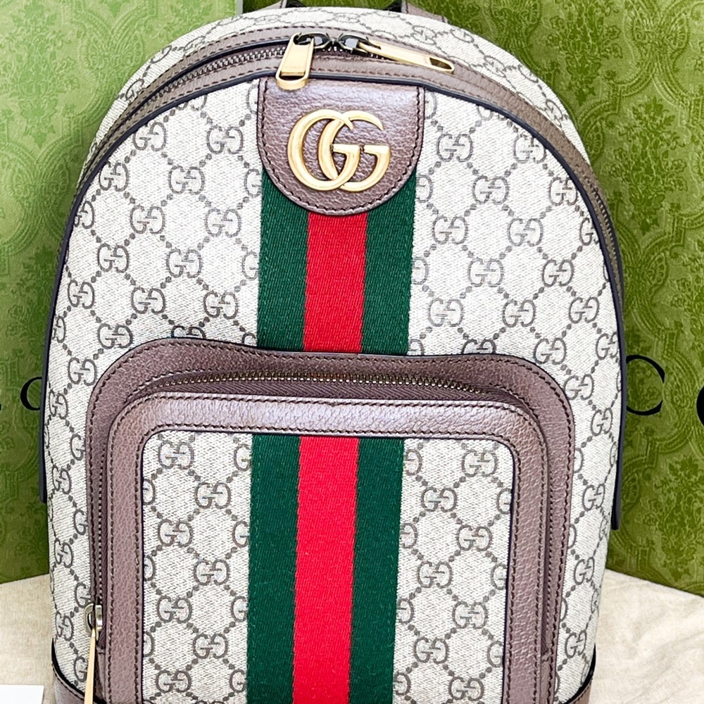 GUCCI - Ophidia GG Small Backpack USED ONCE